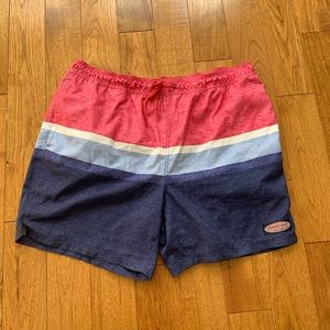 Vineyard Vines Mens Striped Swim Trunks 1XB